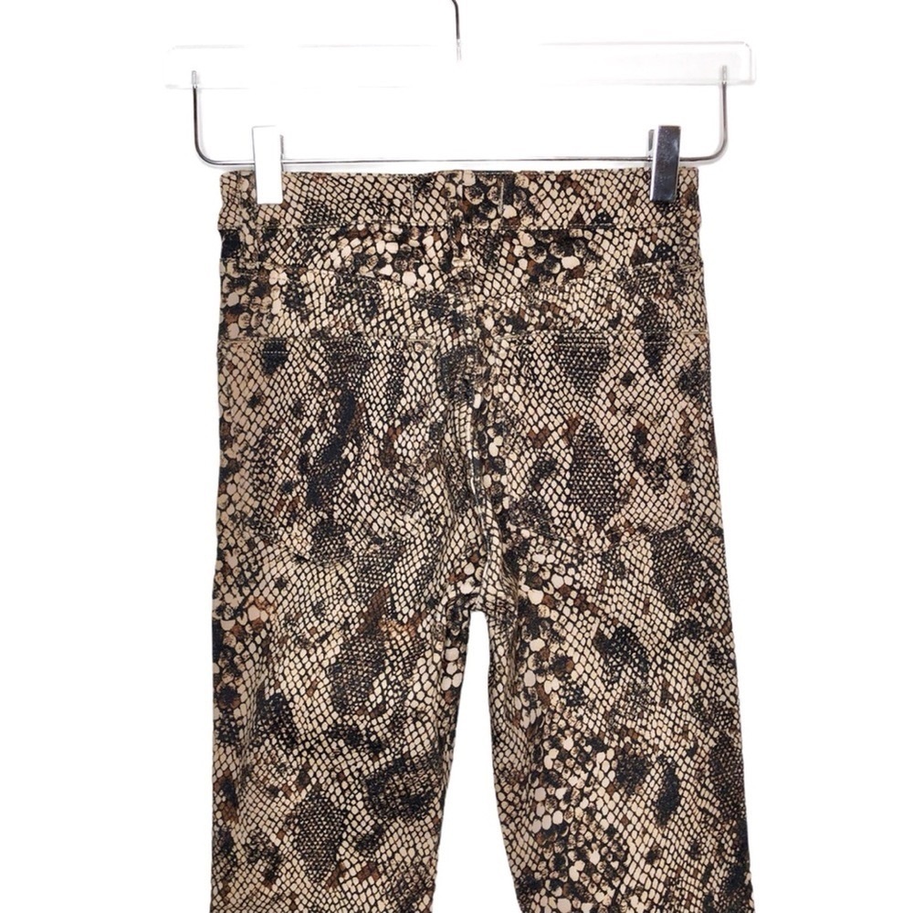 NEW Free People Two Faced Snake Print High Rise Skinny Jeans Sz 25 - Picture 9 of 10